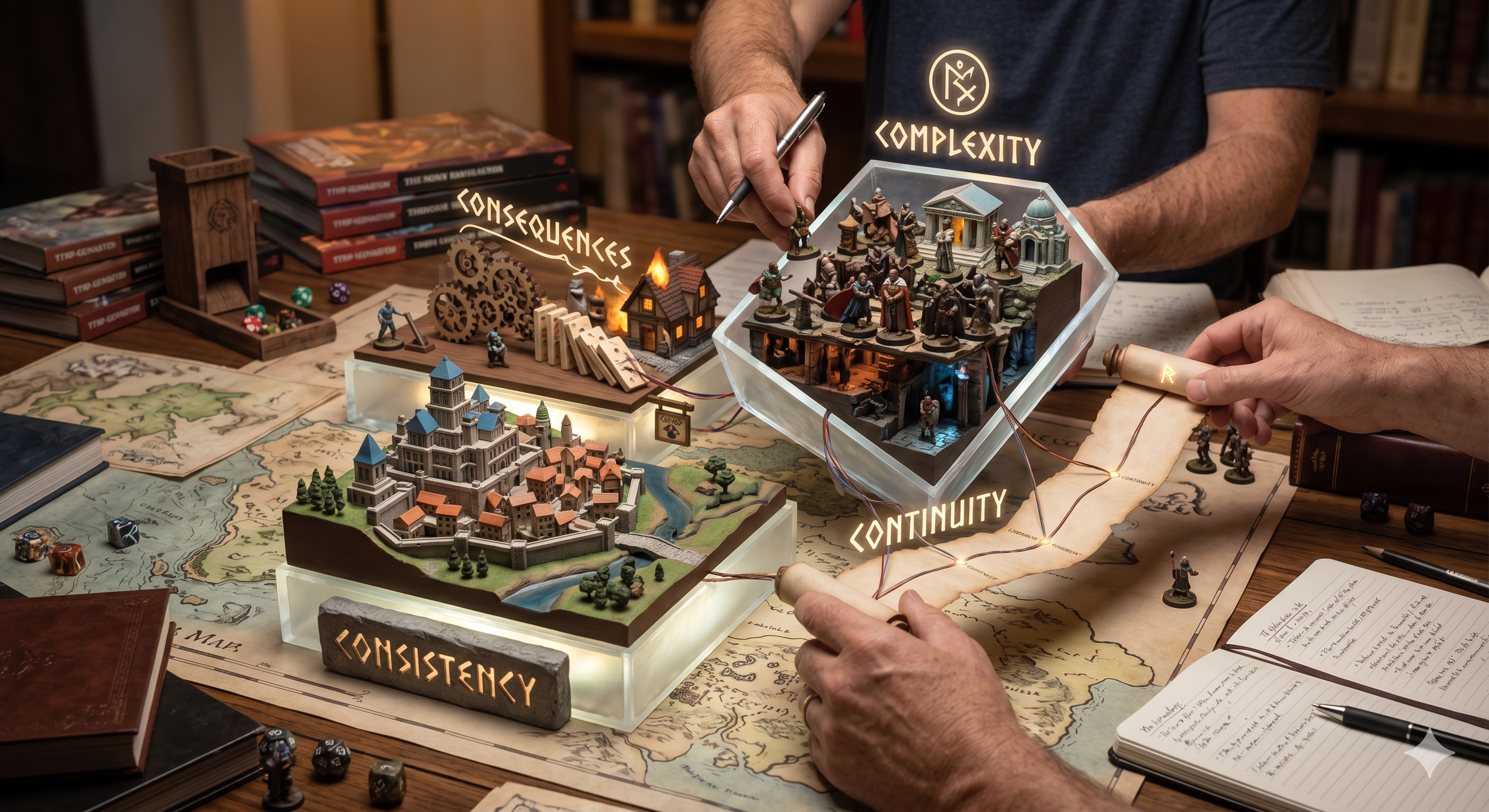 The 4Cs of a Great Long-Term TTRPG Campaign